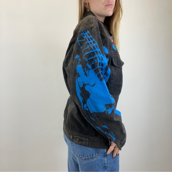 RARE VINTAGE MOLSON ROCKS JEAN JACKET - Picture 2 of 5